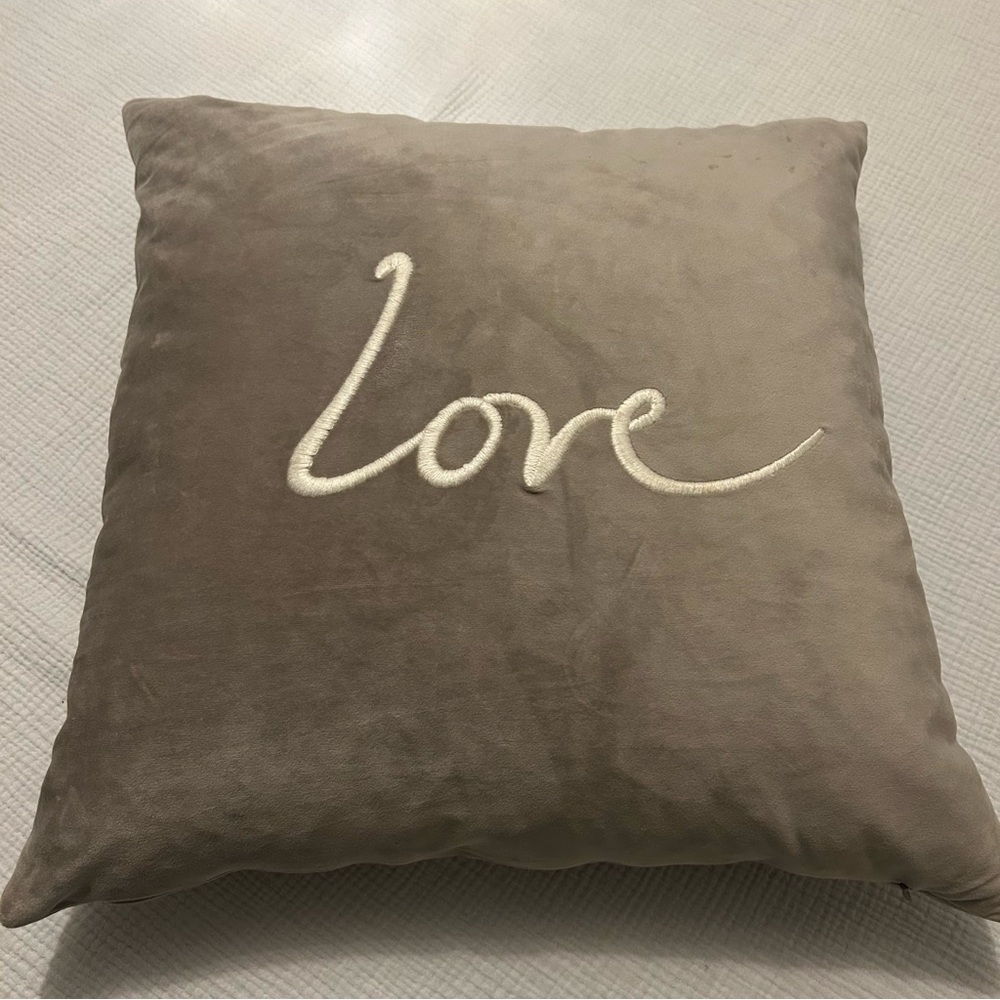 Rodeo Home Soft Love Down Throw Pillow 19 x 19